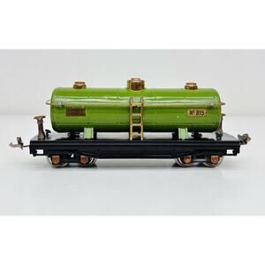 Lionel Prewar O 815 Tank Car Pea Green